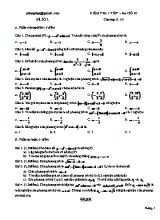 Đề kiểm tra 1 tiết Chương II+III môn Đại số Lớp 10 - Đề số 2